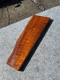 Spalted Ultra Curly Koa Rustic Board 15”x3-5”x1/4-1”