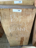 Papa ku’i’ai 38”x 16”x 3.75”Mango poi board (GREEN