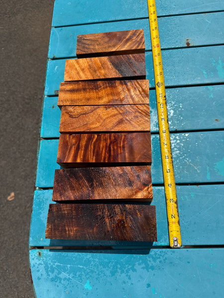Figured Koa Turning Blank
