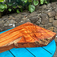 Premium Curly Koa Live Edge Slab 35 3/4”x2.5-11”x2”