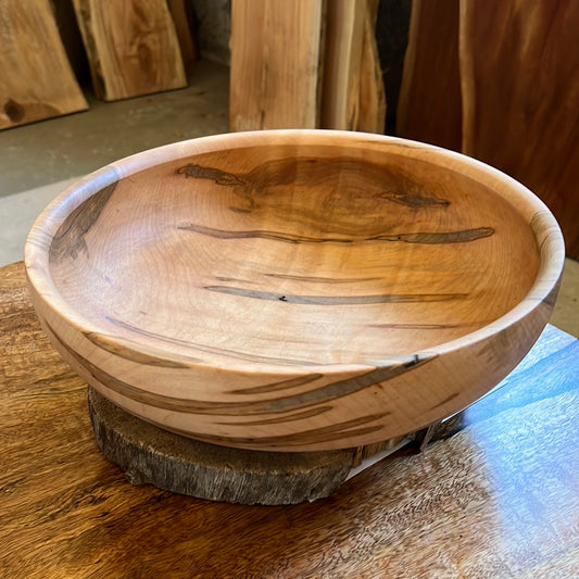 Large Tiger Maple Kitchen Bowl (CG- Artist: Peter Kenyon)