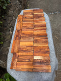 Curly Koa Pen Blanks 5@5.5”x1”x1”