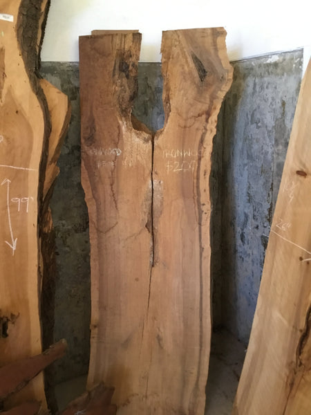 Iron wood 79”L x 26.5”W 8/4
