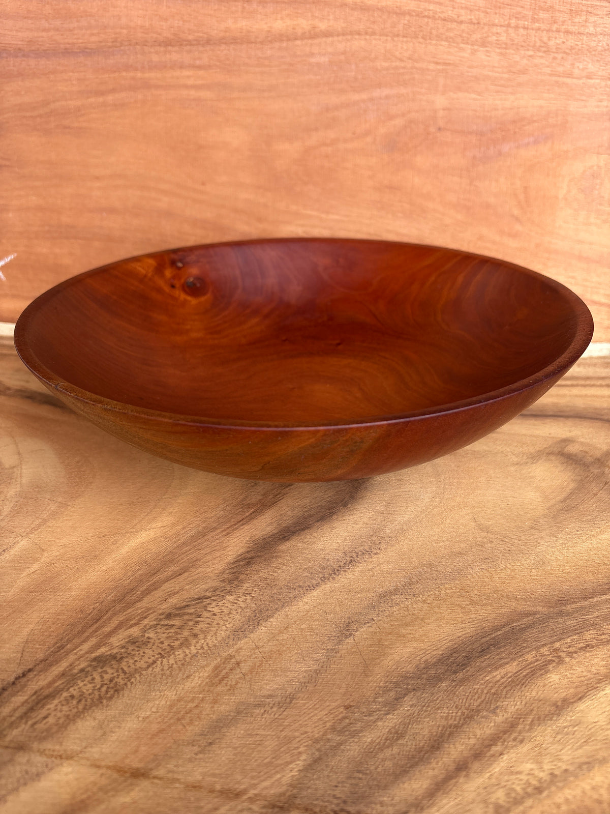 Cuban Mahogany Bowl 10.75" X 3" (#8)