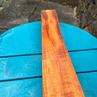 Premium Curly Koa Live Edge Slab 35 3/4”x2.5-11”x2”