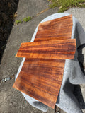 Curly Koa 6 piece Baritone Ukulele sets freshly