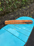 Curly Live Edge Koa slab 23.5”x4”x2”