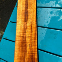 Curly Koa wood 27.5”x3”x2”