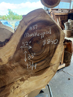 Monkeypod Slab #37