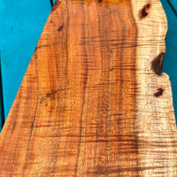 Premium Master Grade Curly Koa 13”x5-7”x1 7/8”