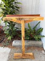 Hallway Pedestal made from Koa and Mango (CG)
