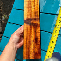 Curly Koa wood 27.5”x3”x2”