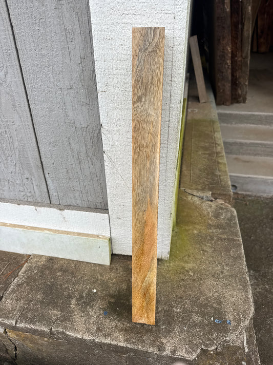 Hawaiian Mango pool cue turning blank 22.5”x1 7/8”x1 7/8”