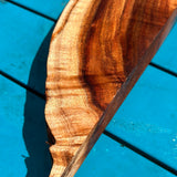 Curly Live Edge Koa 22.5”x3.5-4.5”x1 7/8”