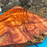 Premium Curly Koa Live Edge Slab 35 3/4”x2.5-11”x2”