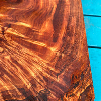 Premium Curly Koa Live Edge Slab 35 3/4”x2.5-11”x2”