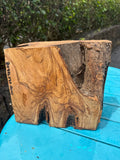 Olive Wood Bowl Blank 10.5”x9.5”x3-5.5”