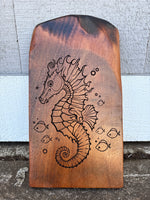 “Seahorse” on Koa Wall Art (CG ITEM)