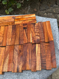 Curly Koa Pen Blanks 5@5.5”x1”x1”
