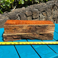 Live Edge Curly Koa 2 pieces 13.5”x3-5”x2”