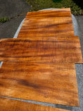 Premium Curly Koa Baritone Ukulele 6 piece set