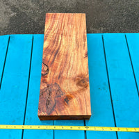 Curly Koa board 17.5”x6”x2”