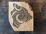Mango Big Island - engraved art piece