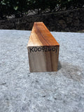 Premium Curly Koa Turning Blank
