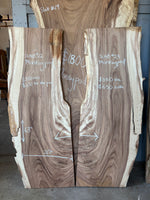 Monkeypod Slabs #22 and #23 Bookmatched Pair