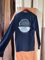 Kamuela Hardwoods Long Sleeve Shirt with Classic Logo (100% Cotton)