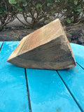 Hibiscus Blue Mahoe Bowl Blank 7.5”x7”x4.5-5.5”