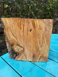 Olive Wood Bowl Blank 9.5”x9”x1.5-4.5”