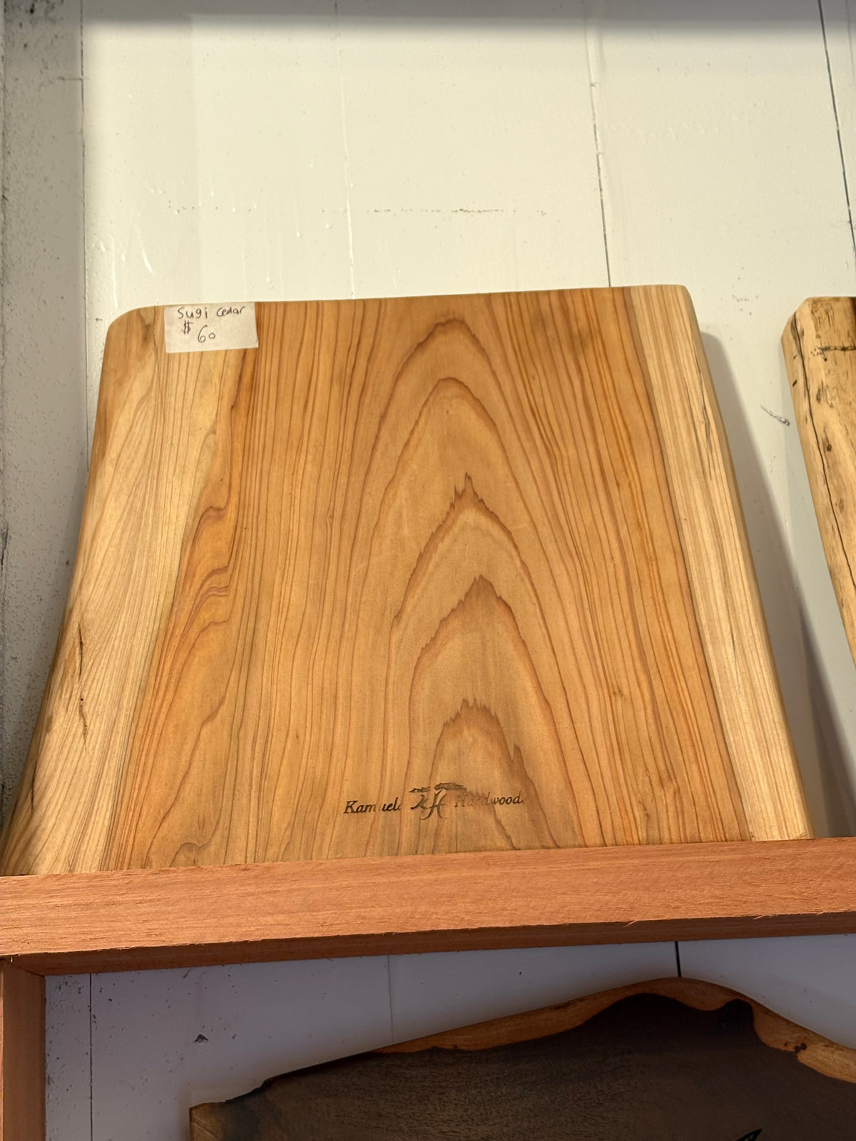 Sugi Charcuterie Board