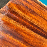 Curly koa bookmatched 2 pieces set