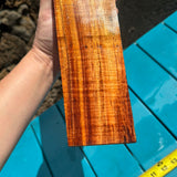 Curly Koa wood 27.5”x3”x2”