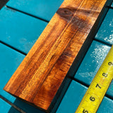Curly Koa wood 27.5”x3”x2”