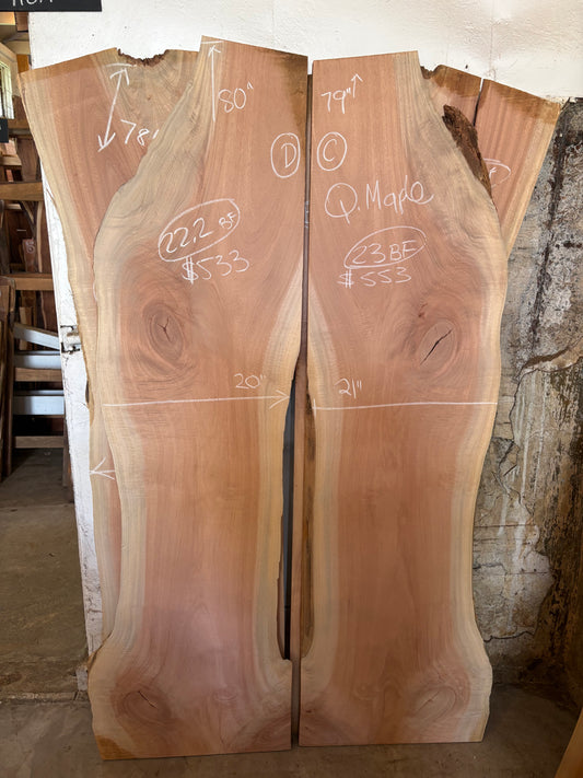 Queensland Maple Midsize Slab C