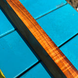 Curly Koa wood 27.5”x2”x7/8”