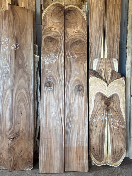 Monkeypod Lumber Bookmatched Pair #25