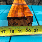 Curly Koa wood 27.5”x3”x2”