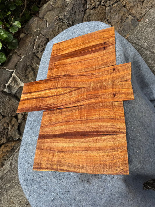 Figured Koa Concert Ukulele 6pc set