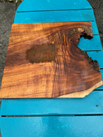 Curly Koa Wood 17”x16”x3/4”