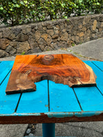 Curly Koa Wood 17”x16”x3/4”