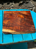 Curly Koa Wood 13”x12”x2”