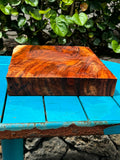 Curly Koa Wood 13”x12”x2”