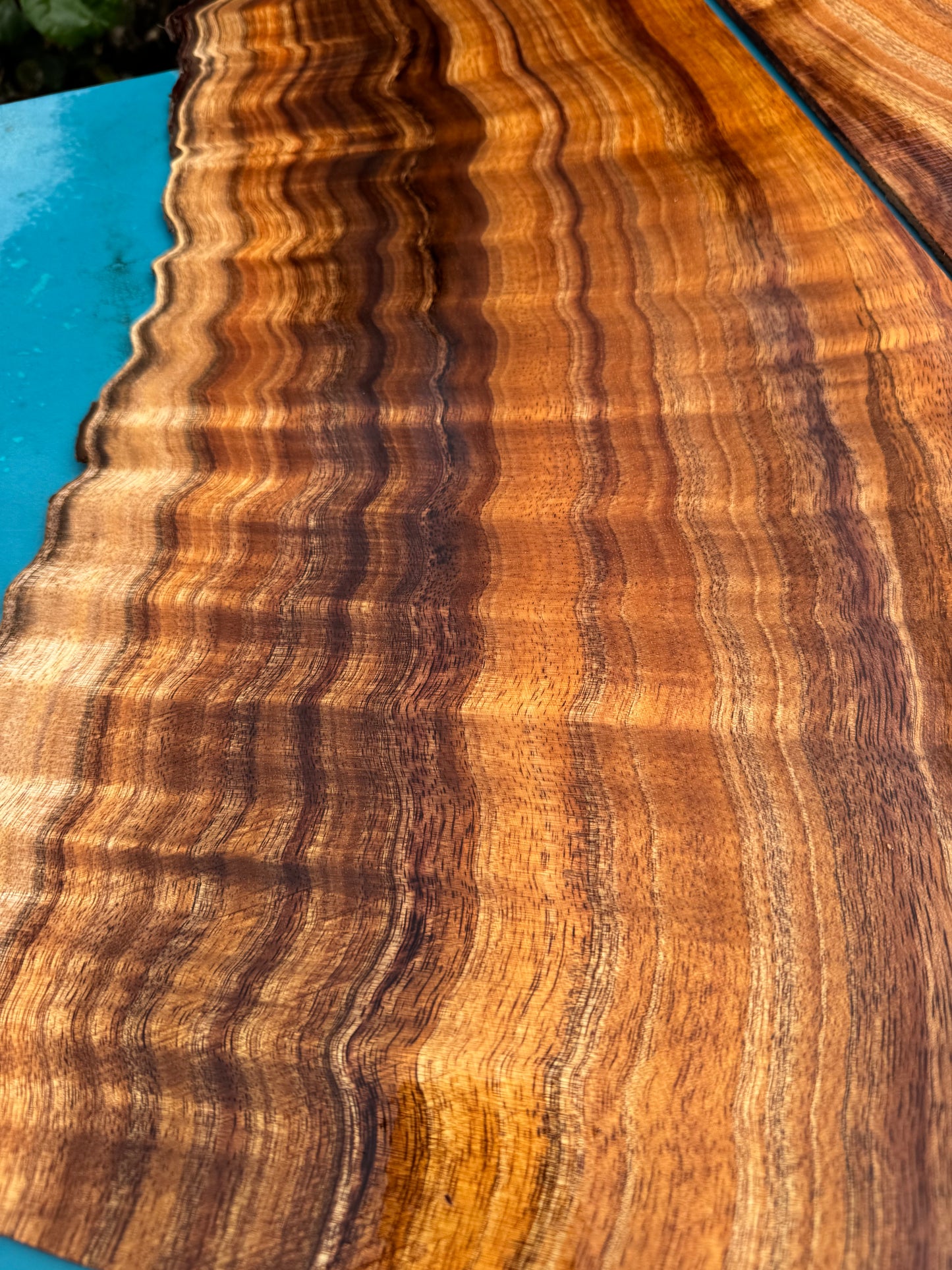 Curly Koa 4mmx28”x9-13”