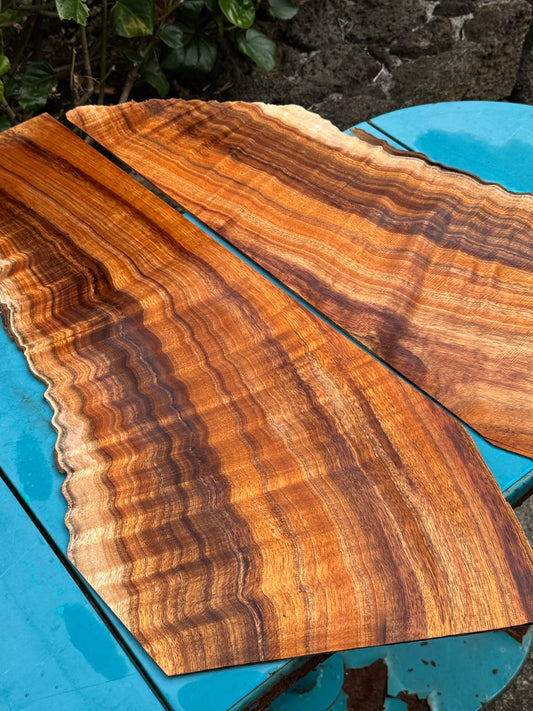 Curly Koa 4mmx28”x9-13”