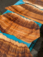 Curly Koa 4 pieces at 4mmx17-32”x8-12”