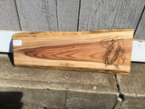 Finished sugi charcuterie Board