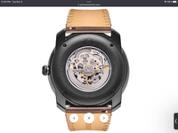Element Watch Black/ Brown Leather